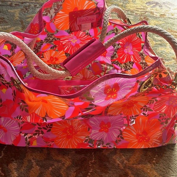 Summer bags Lilly Pulhtzer string fabric - Picture 3 of 5